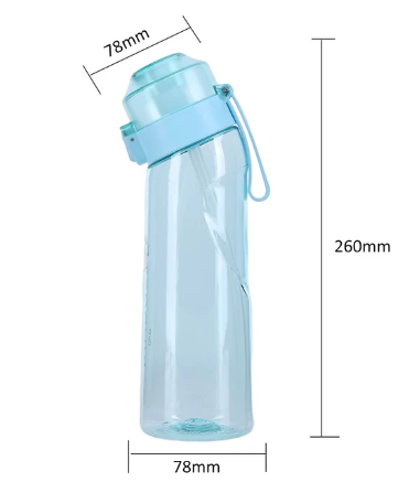 Fourfit IQ Water bottle Air Flavoured Scented up water 7 pods